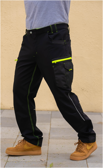 Fashion 4 Way Stretch Workwear  -  Work Pants